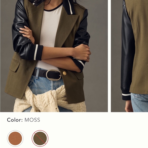 ISO: Avec Les filles mixed media jacket 2x or 3x - Picture 2 of 2